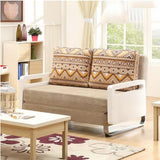2m Foldable / Home sofa bed /multi-function double sofa/High quality flannel