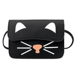 Shoulder Bags Printed Cartoon Cute Cats