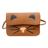 Shoulder Bags Printed Cartoon Cute Cats