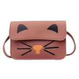 Shoulder Bags Printed Cartoon Cute Cats