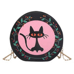 New Cartoon Women Bag Round Printing