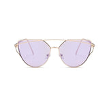 Fashion Trend Metal Cat Eye Sunglasses