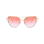 Fashion Trend Metal Cat Eye Sunglasses