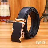 Men Automatic Buckle Artificial Leather Bussiness