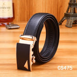 Men Automatic Buckle Artificial Leather Bussiness