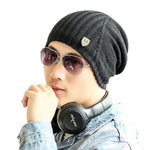 Men Women Casual Weave Knitted Beanie