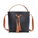 Simple Retro Women Bucket Bag