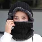 Unisex Soft Solid Winter Thick Scarf