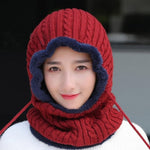 Unisex Soft Solid Winter Thick Scarf