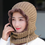 Unisex Soft Solid Winter Thick Scarf