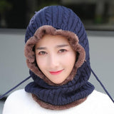 Unisex Soft Solid Winter Thick Scarf